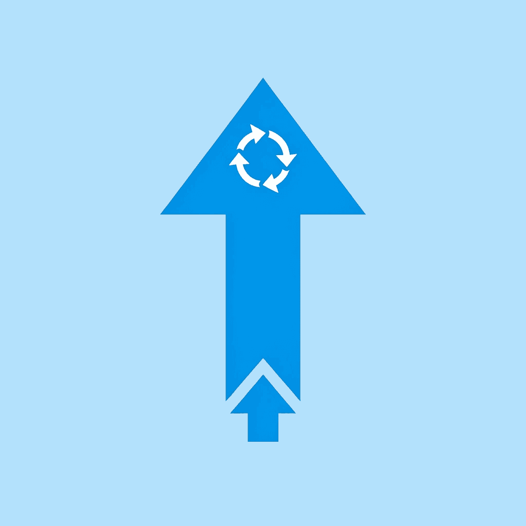 Upward arrow showing exponential growth of time investment and productivity loss with each retry attempt - ChatGPT Token Limit