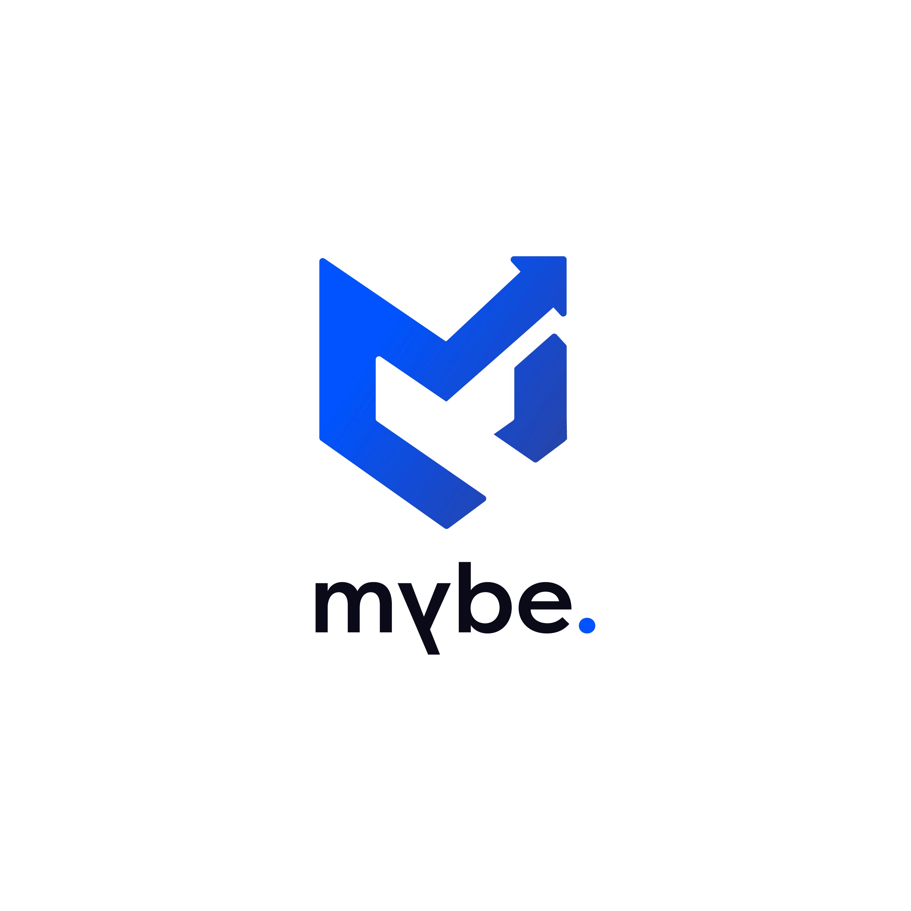 Logo compact pour Mybe, fond clair
