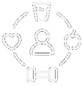 pillars of good health Icon