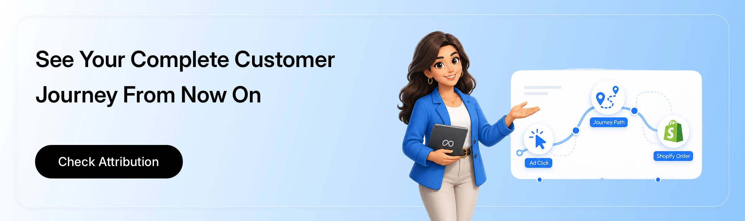 Shopify customer journey insights through Meta Ads attribution