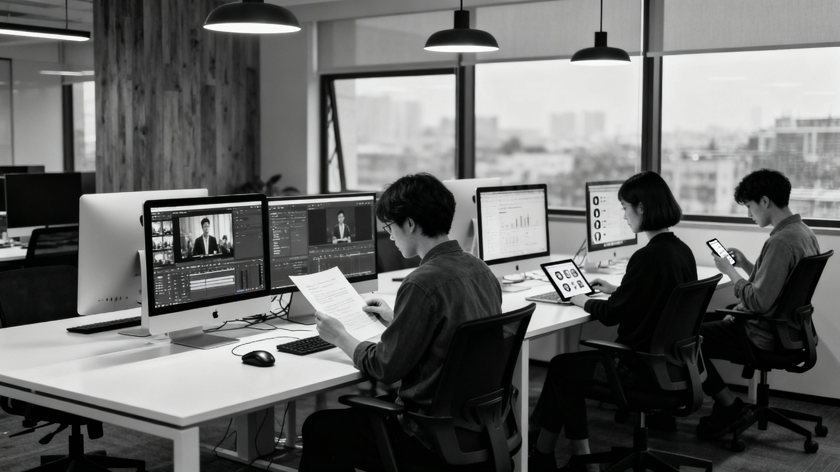 Photo of a company team