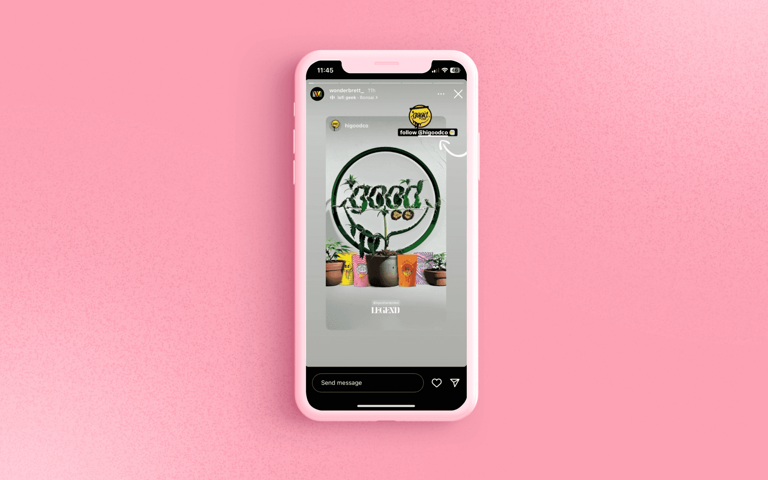 wonderbrett instagram story ad image