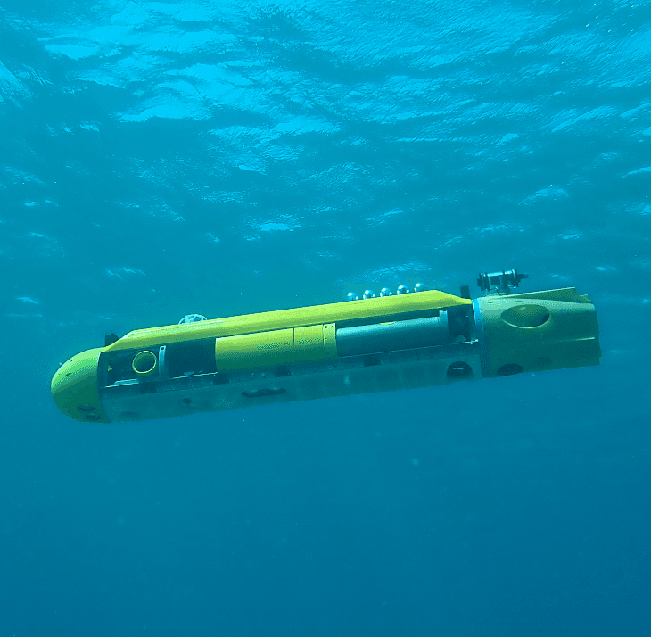 Seeker AUV underwater