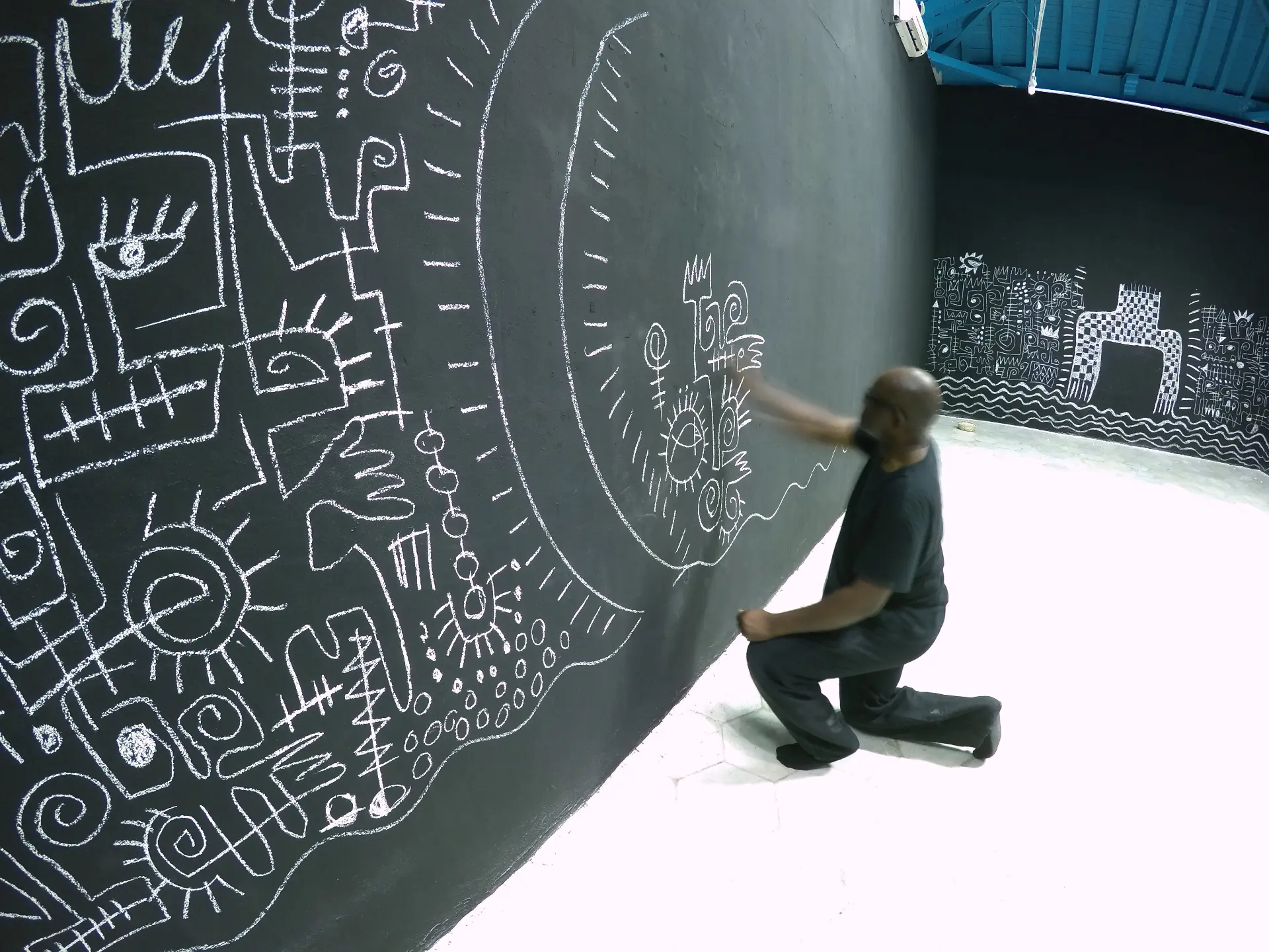 Drawing Memories
Wilfredo Lam Center for Contemporary Art, 12 Havana
Biennial, Havana, Cuba. (2015).