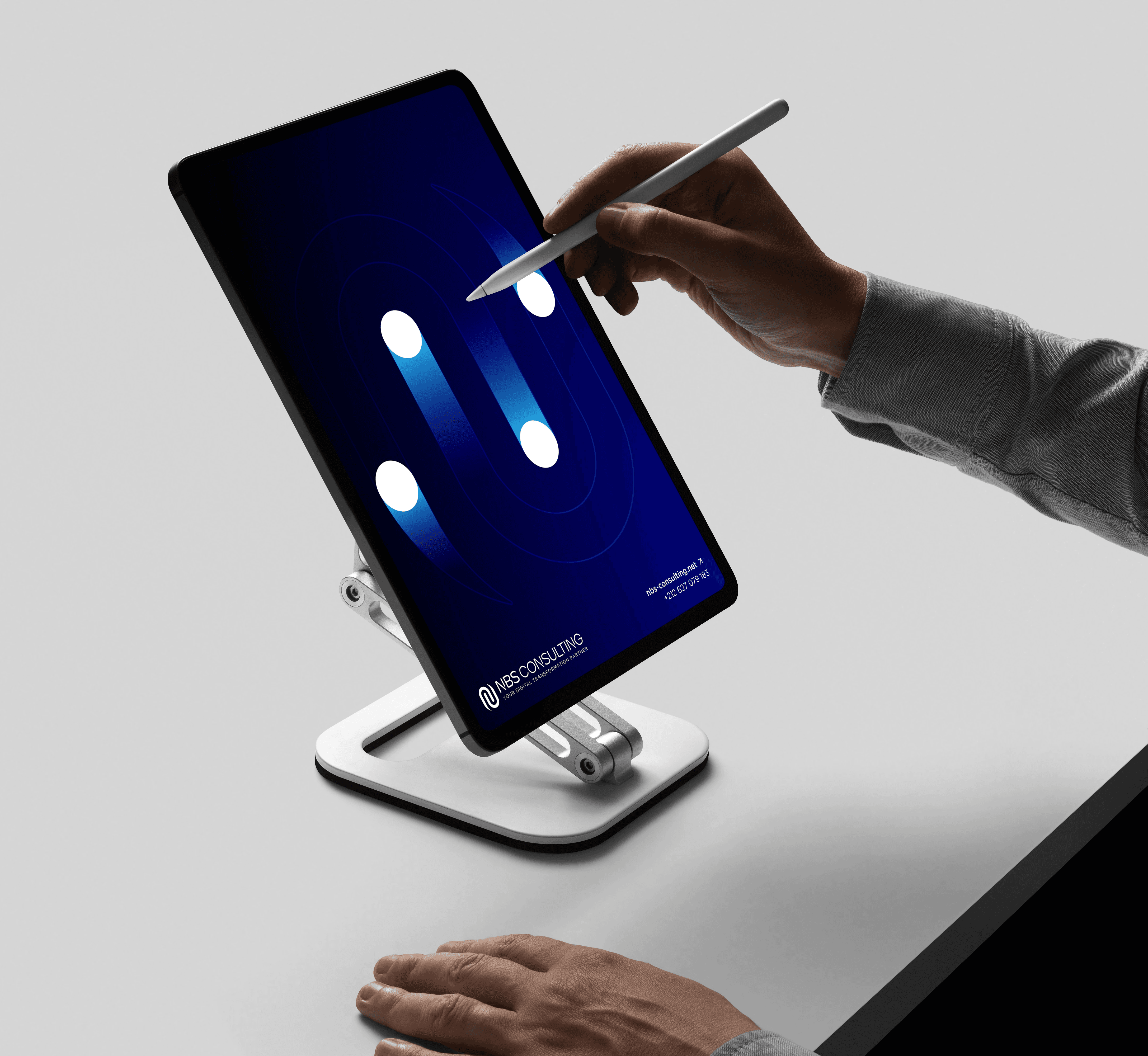 XGC Labs Solutions graphic with green digital icons on black tech background