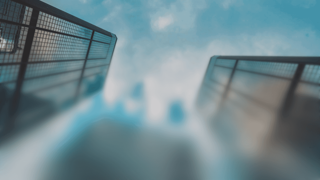 Large high-rise buildings in the frame