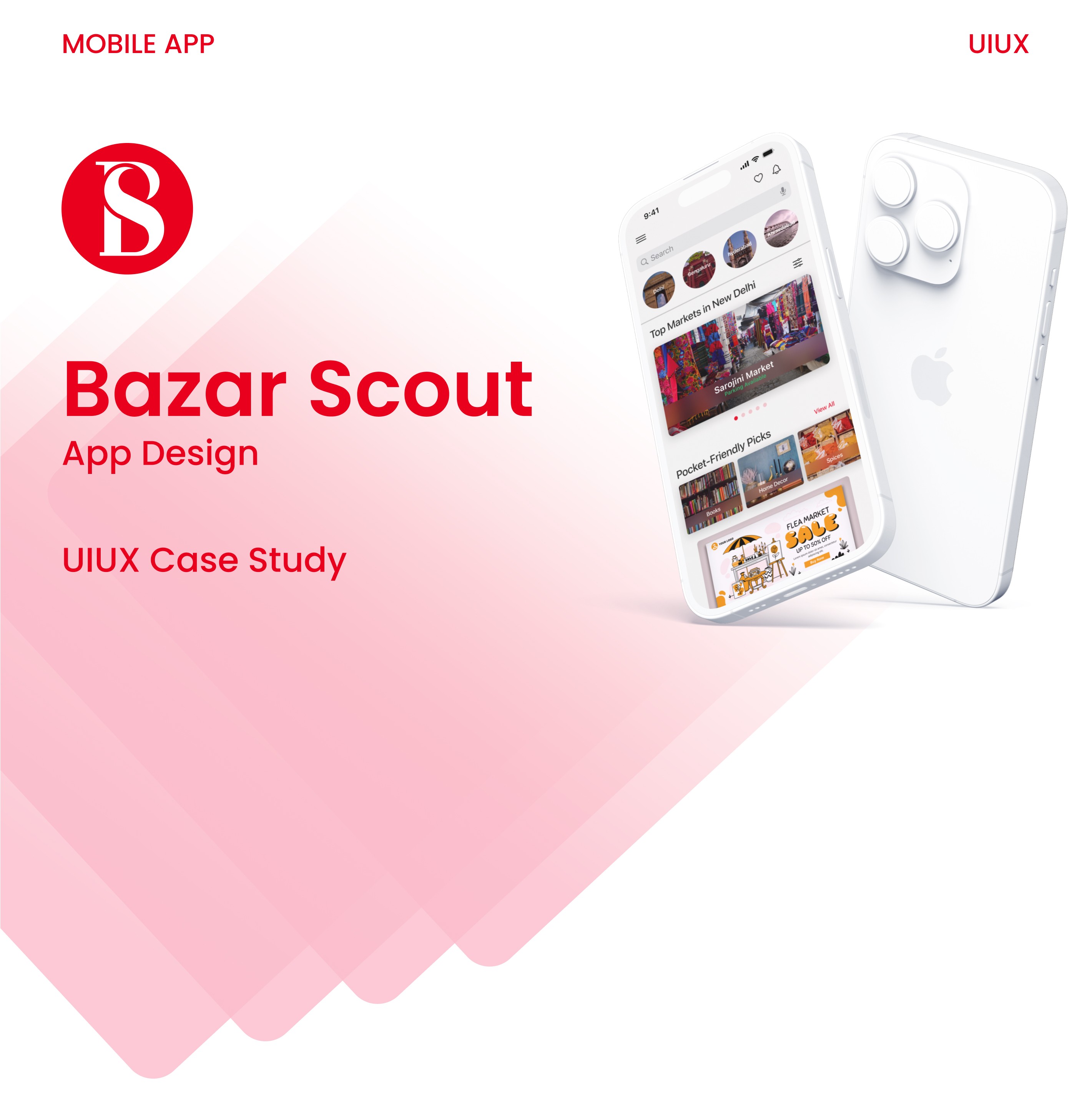 Bazaar scout App Design