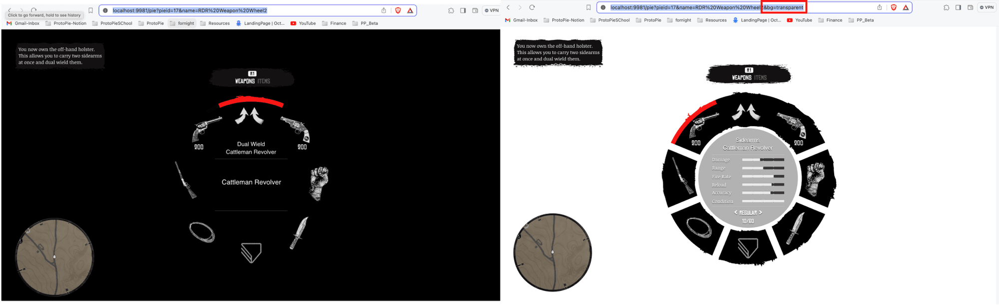 Enable transparent background if needed.