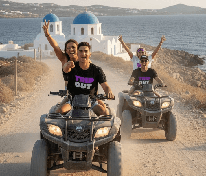 Rooftop party with friends