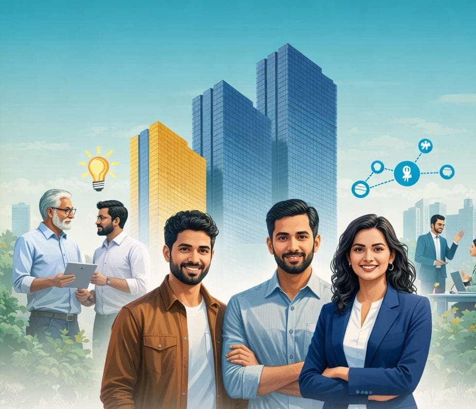 blue and yellow curtain wall building during daytime