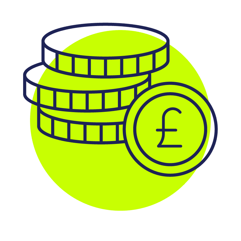 Icon of a pile of coins