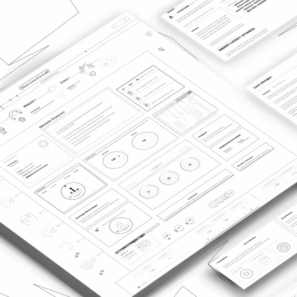 Example work of ui ux design