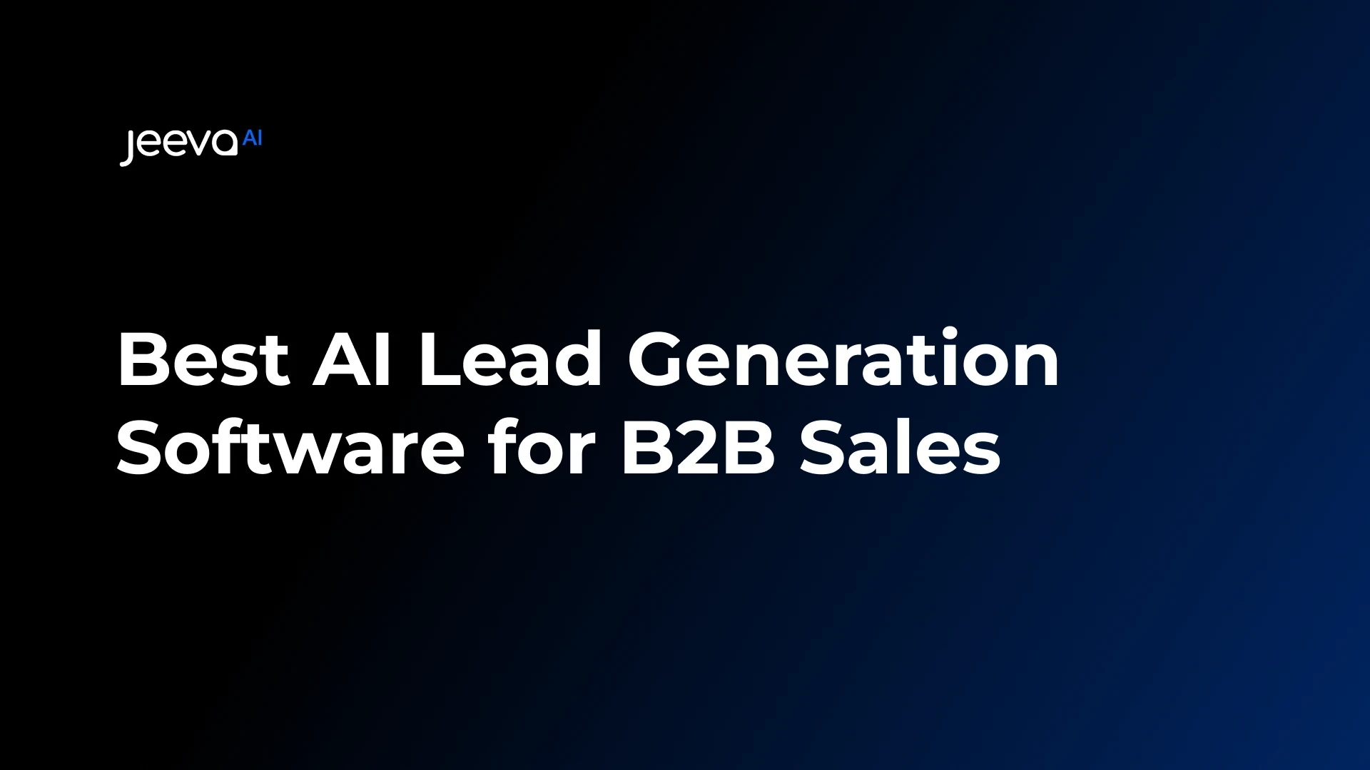 Lead Generation Software