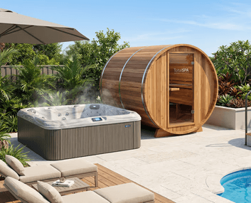TotalSPA Sauna installation and Ice-bath in Perth