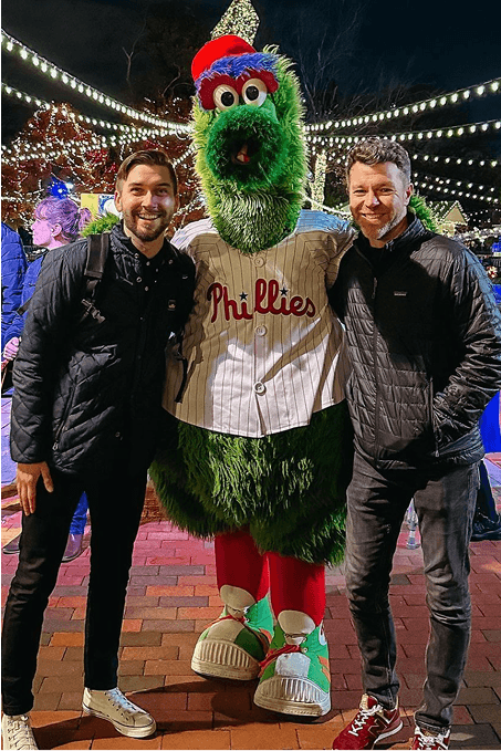 Mike Bray, the Philadelphia Phanatic, and Dan Hughes