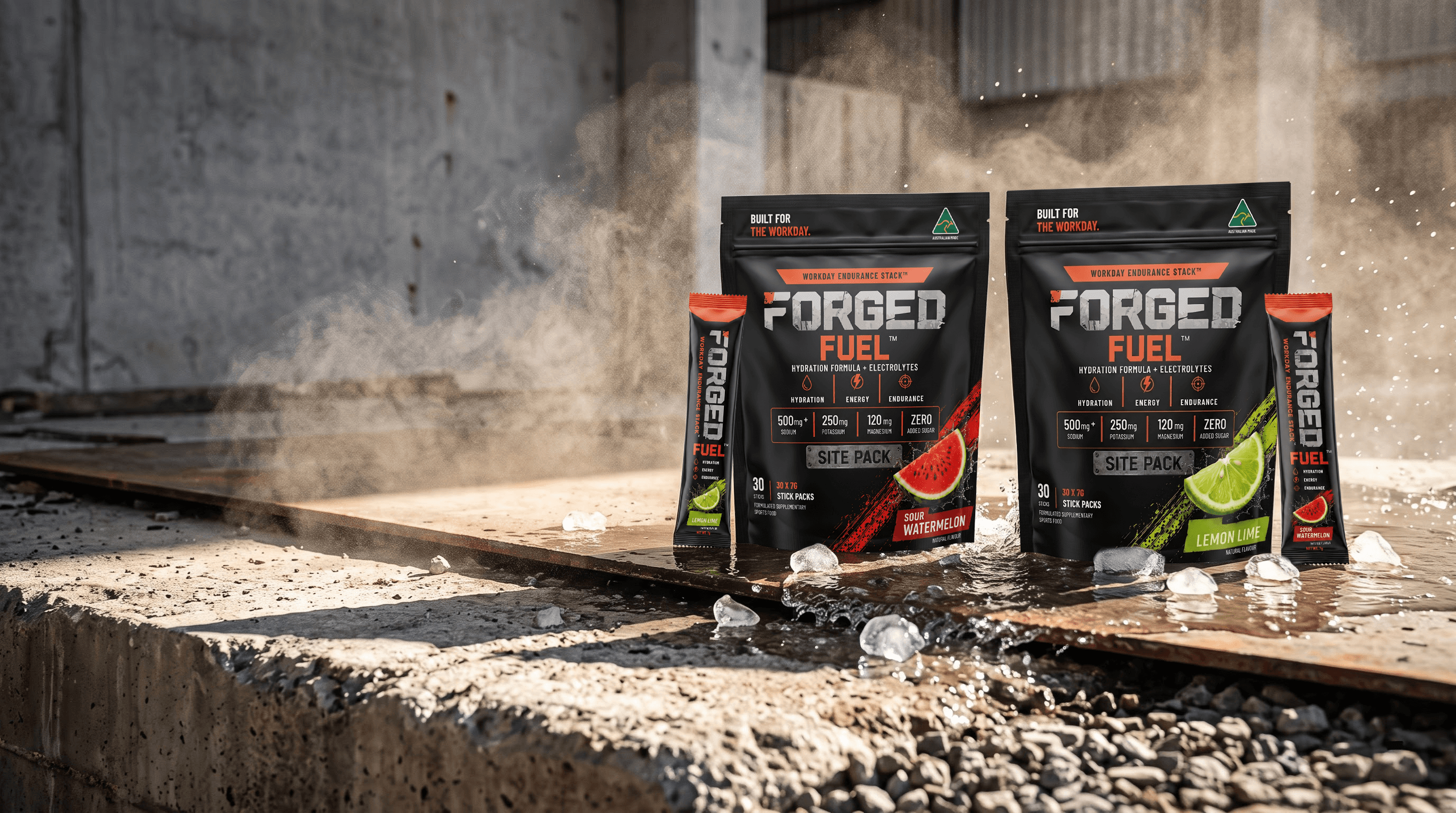 Forged Fuel sour watermelon site pack