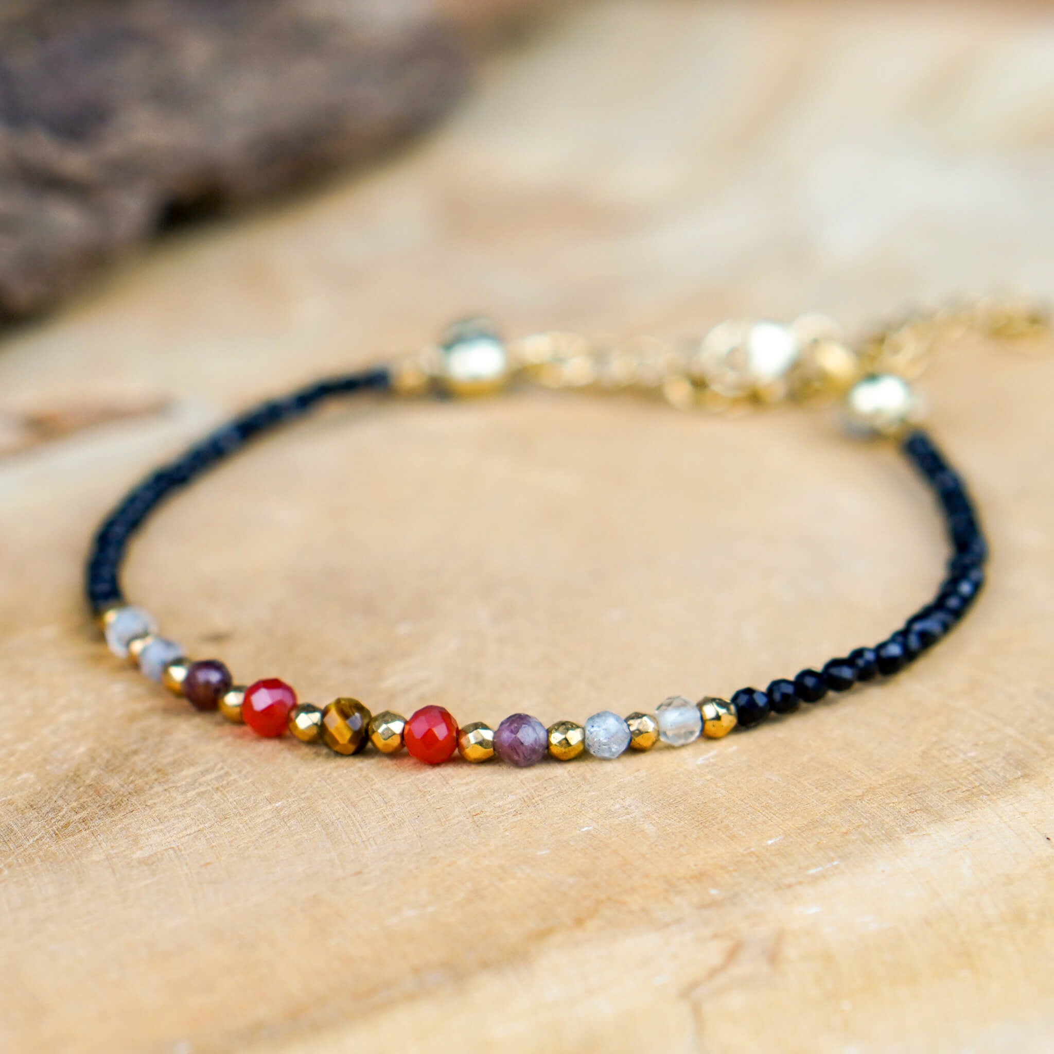 Biżuteria handmade dla znaku zodiaku Lwa Leo z kamieniami tygrysie oko karneol granat cytryn