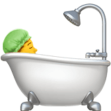 taking bath emji