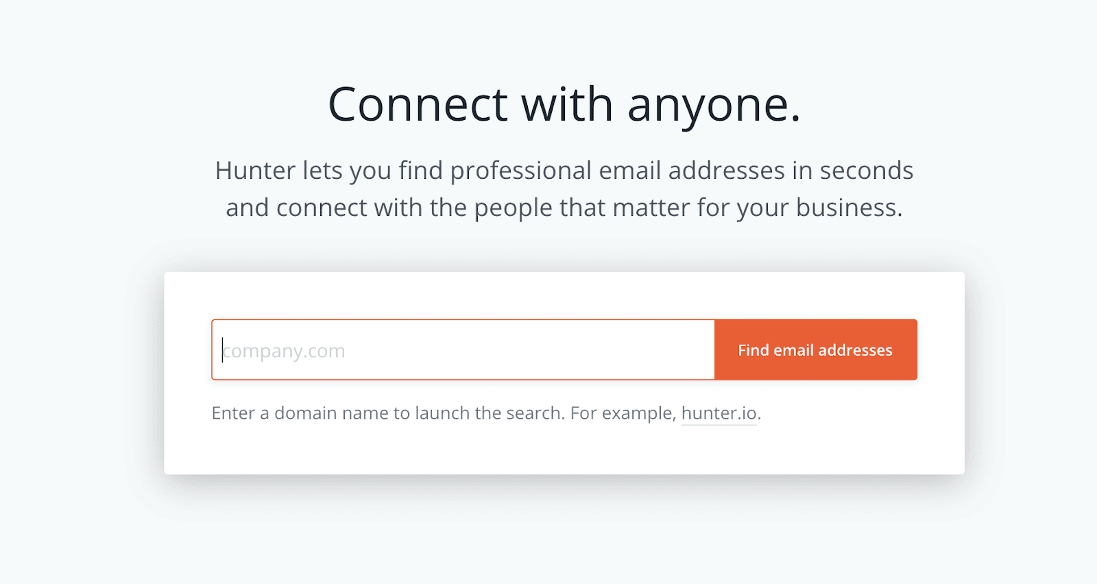 How to cold emai for job - Hunter.io