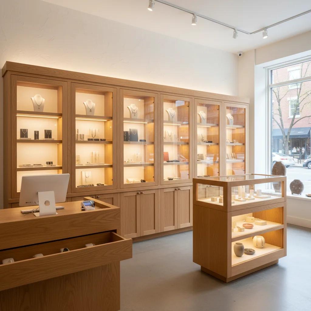 客製化展示櫃系統 Custom display cabinet system