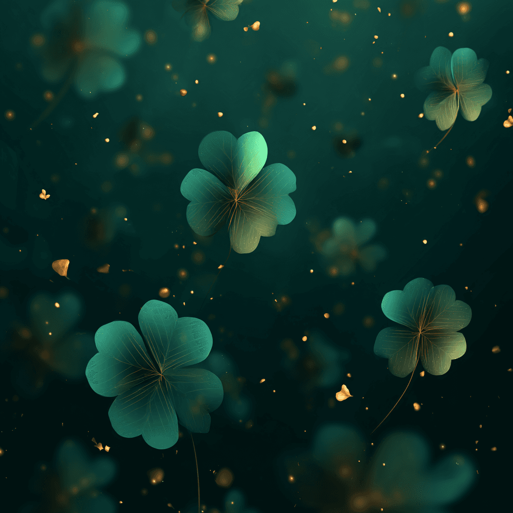 cloverfield Apple Watch collection header image featuring gradient, modern, st patricks day, and spring.