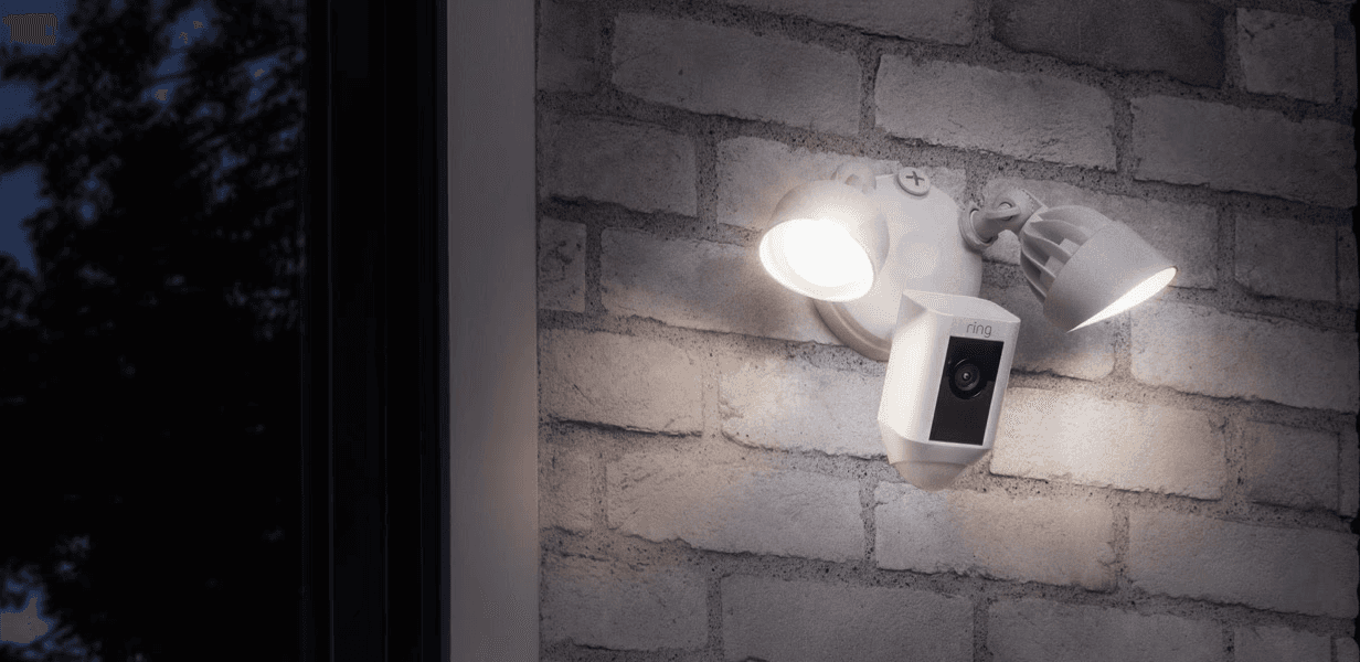 Banner image with a ring camera on the wall