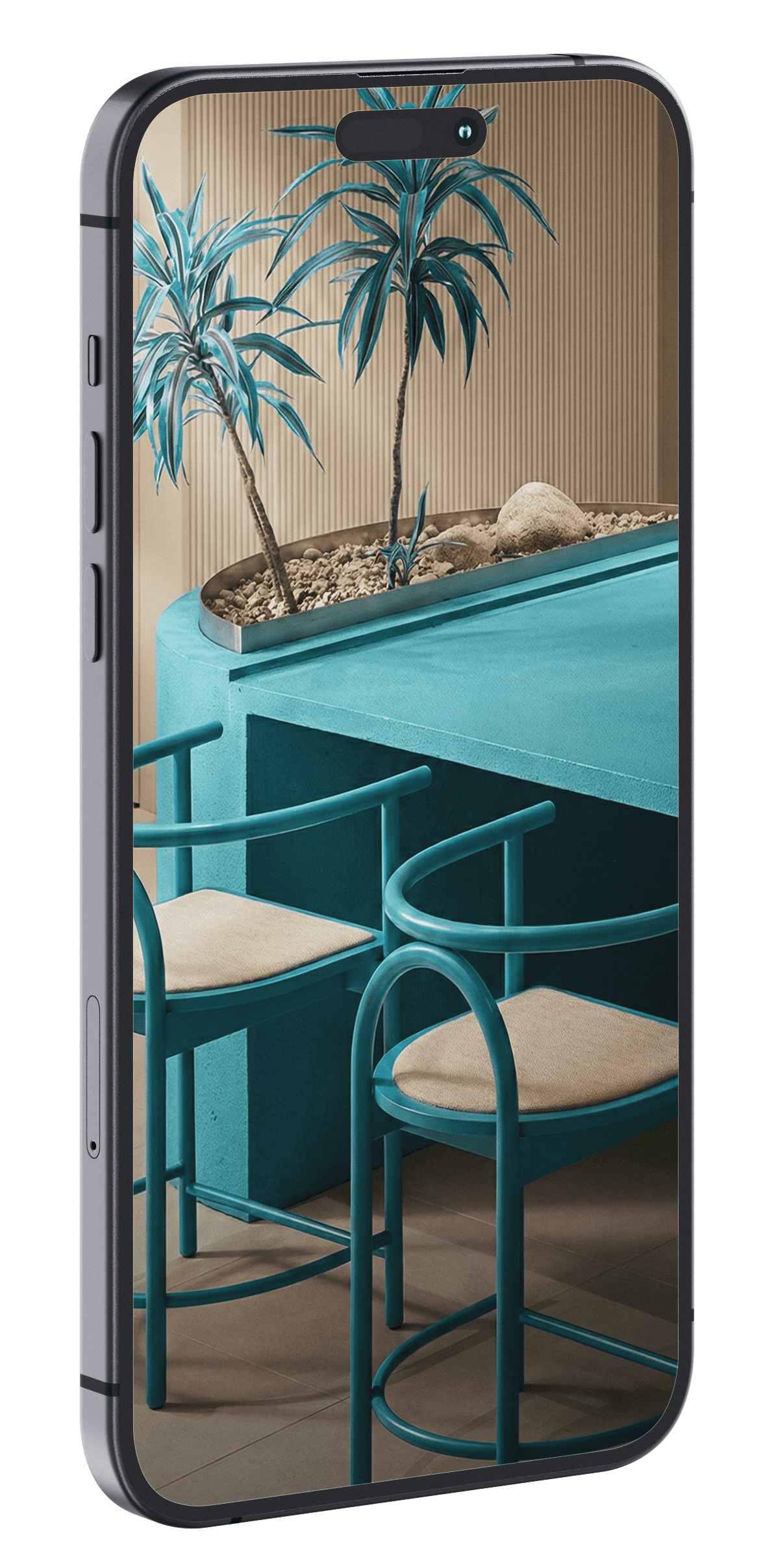 Interfaz de inicio de la aplicación móvil de Addi, mostrando opciones de crédito y botones de navegación en un diseño moderno y limpio.