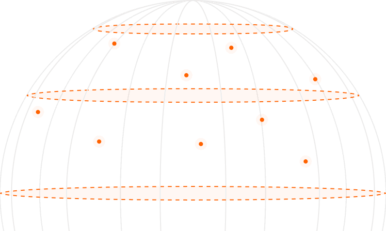 Global infrastructure icon