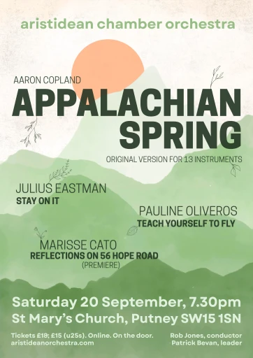 Autumn Concert Poster