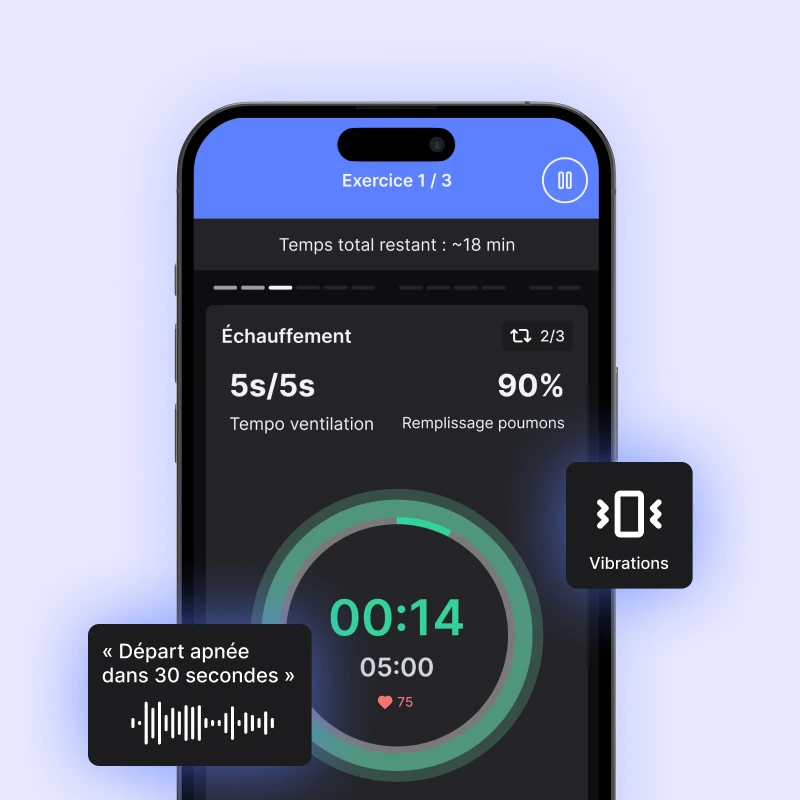 Guidage App Apnée