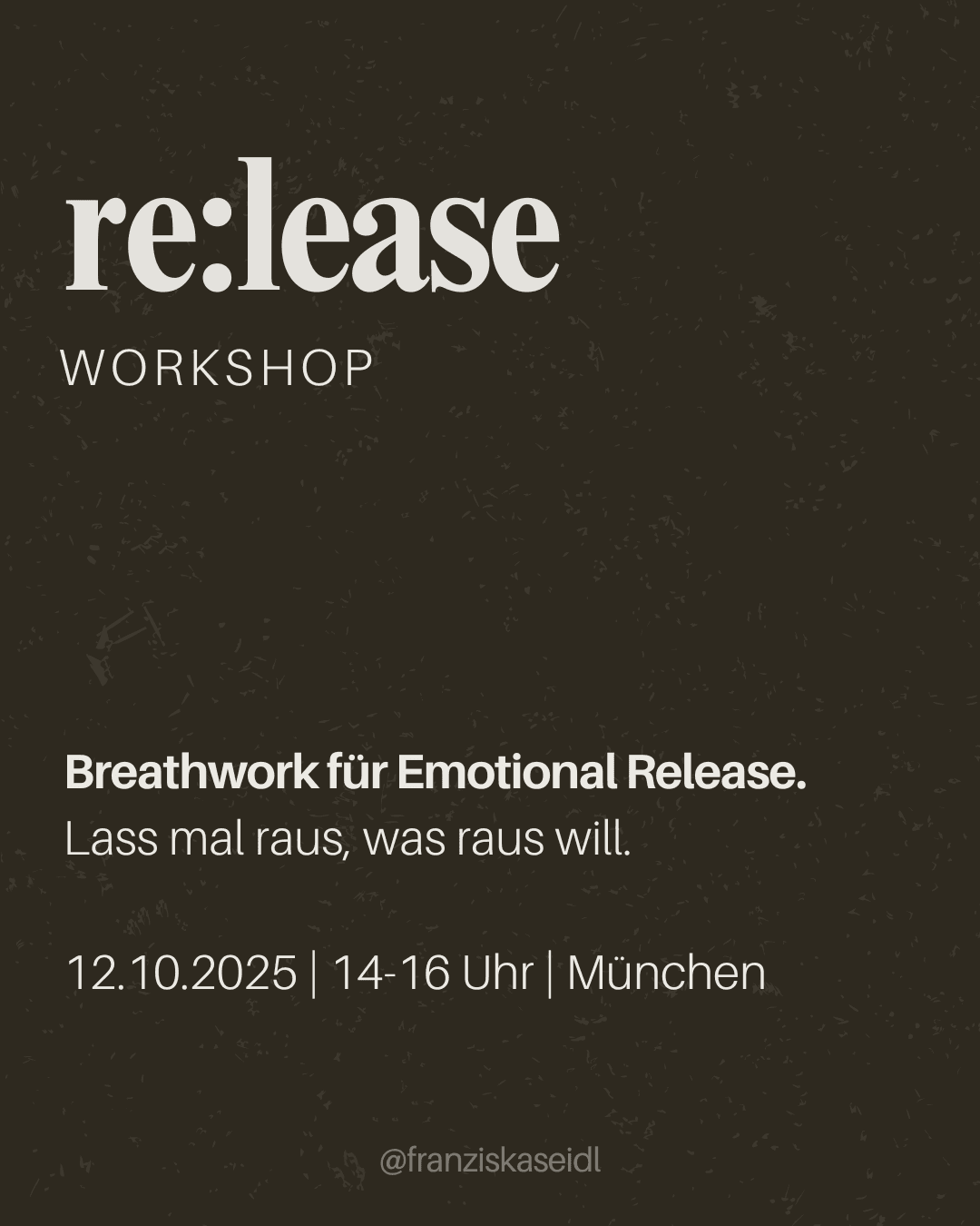 Breathwork München Munich Emotional Release Emotionen rauslassen Emotionen verarbeiten Trauma release