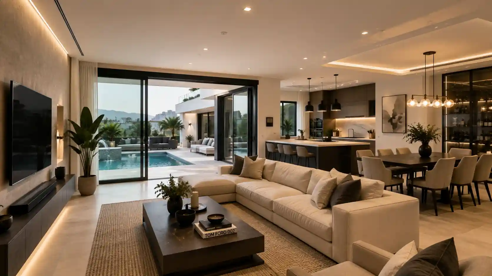 Silver Lake Residence interior