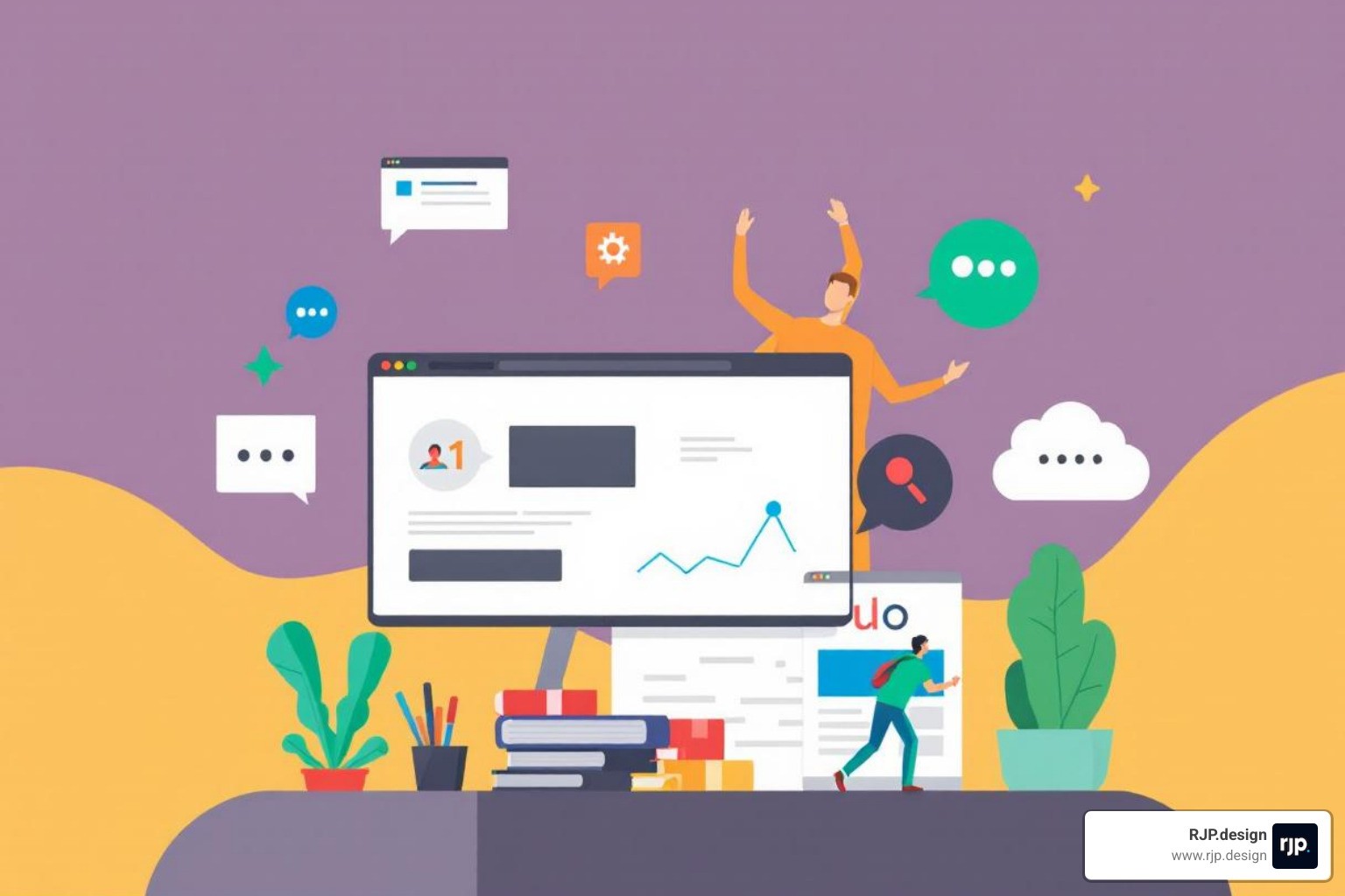 ui vs ux illustration - Website Design Agency