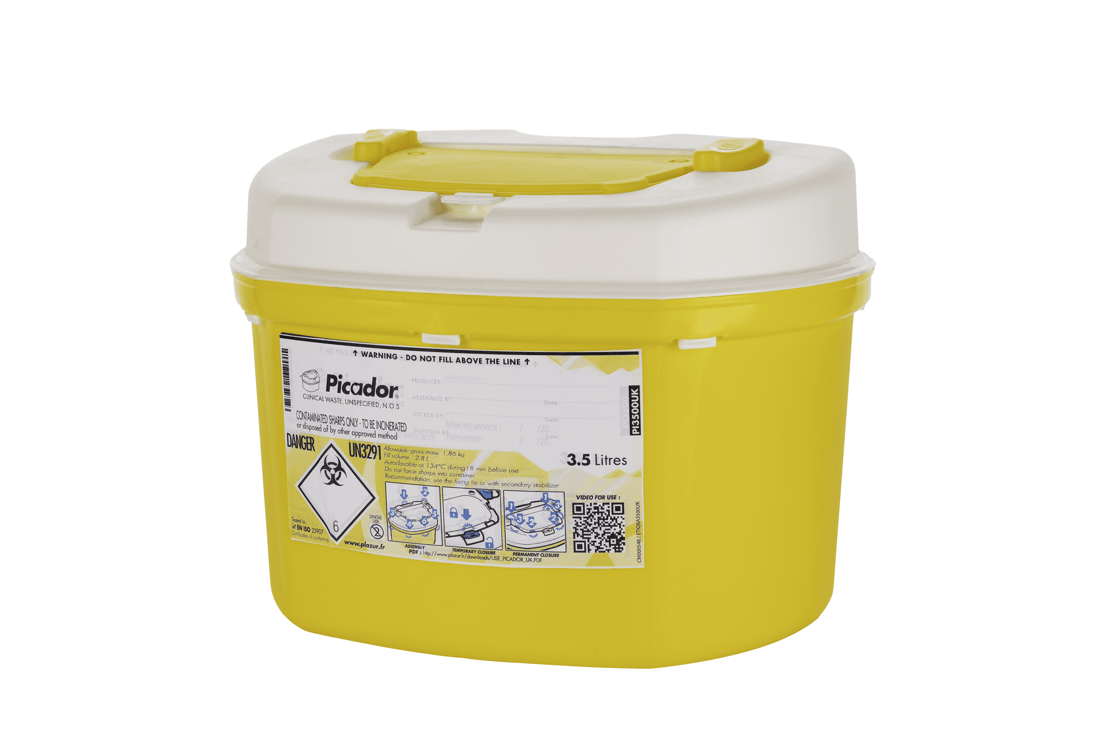 Bag for hazardous waste