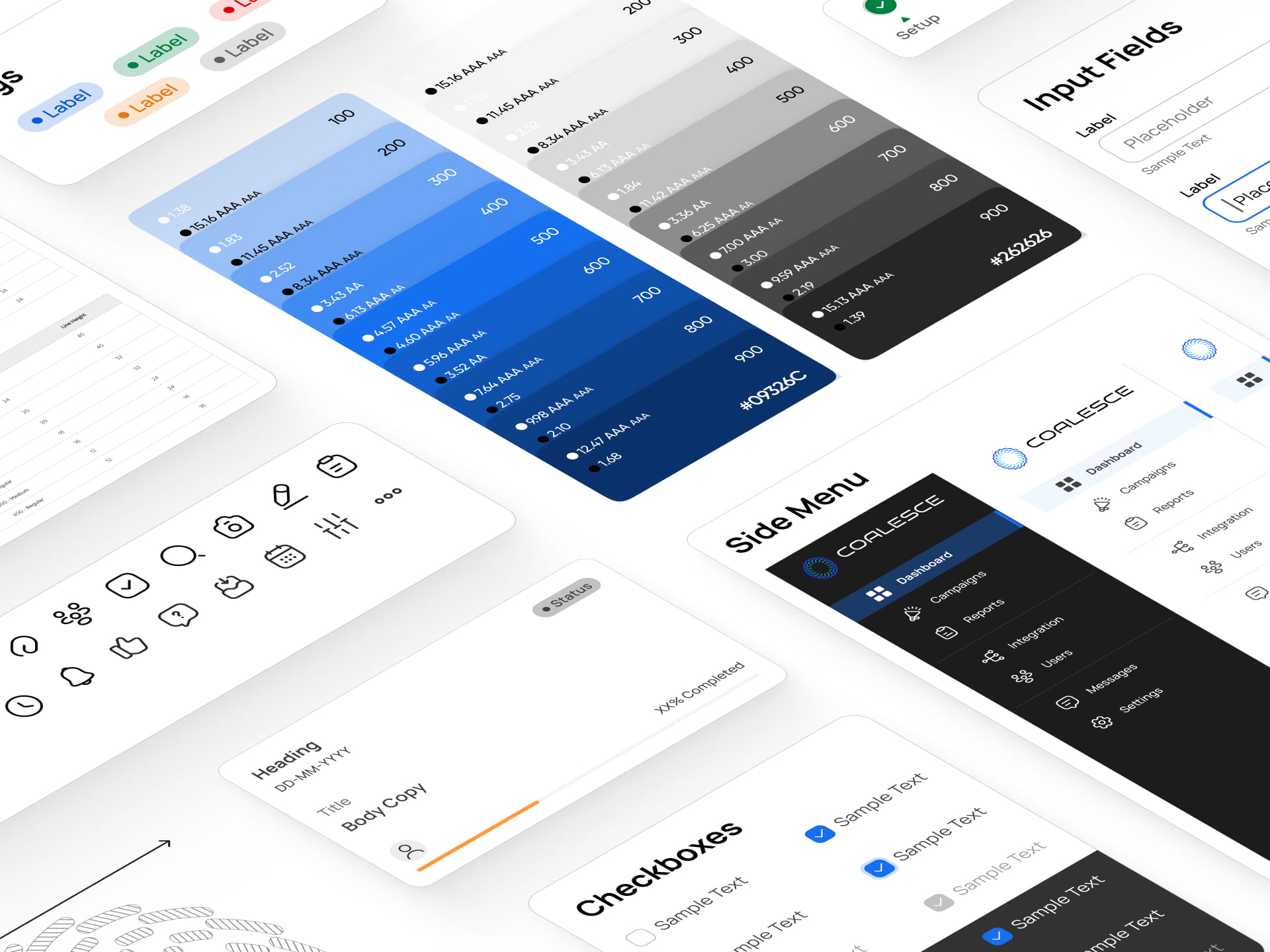 SaaS platform dashboard design UI/UX