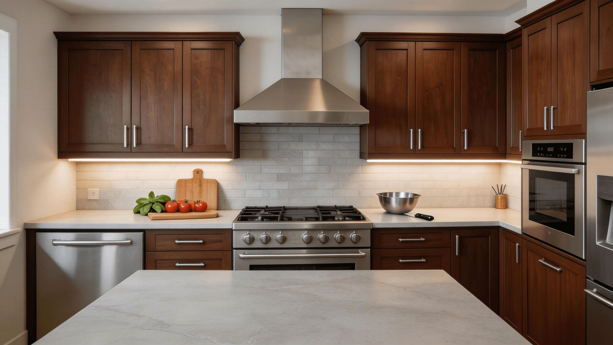 kitchen with cabinets 2