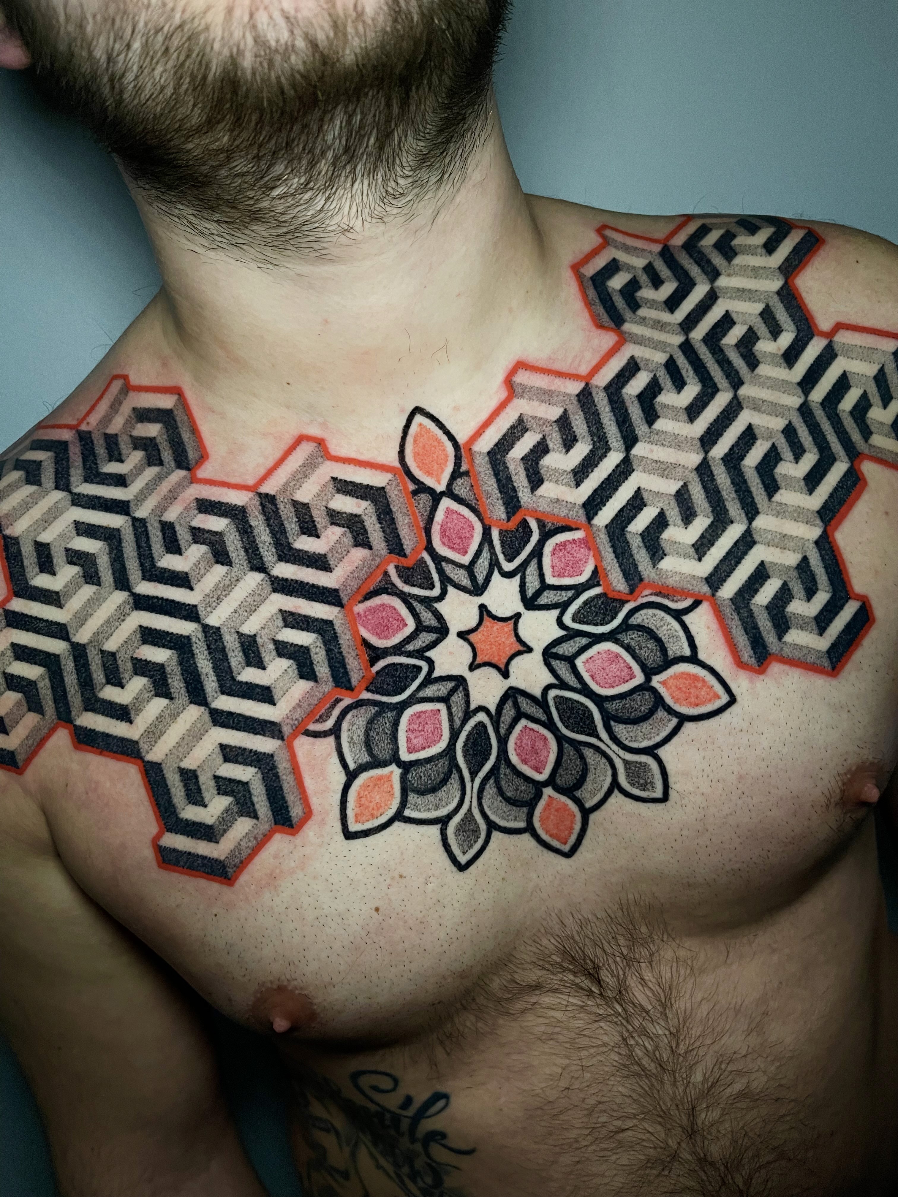 tatuaggio sull'avambraccio in stile chicano