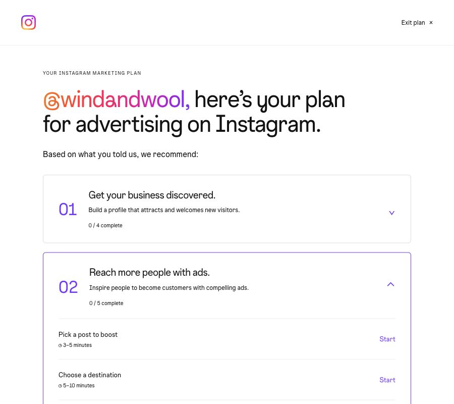 advertising plan — archive-led reconstruction