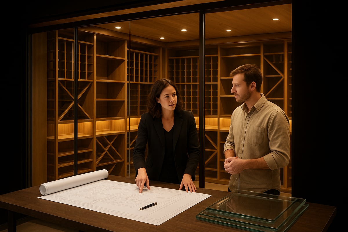 Step 1: Planning Your Custom Glass Wine Cellar