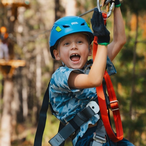堅普拉樹梢冒險：堅普拉青少年繩索課程門票