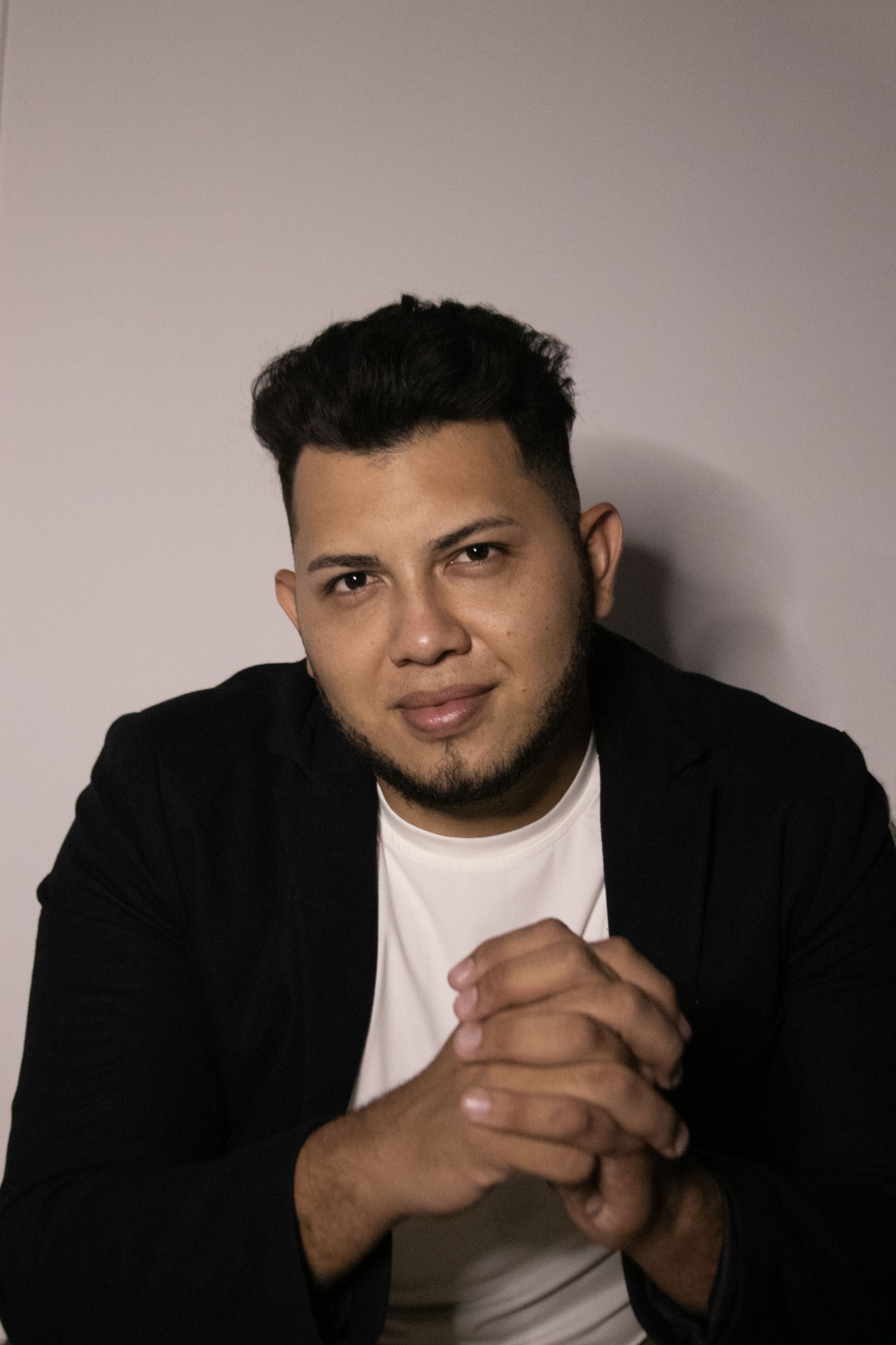 Computer on the table with coffee