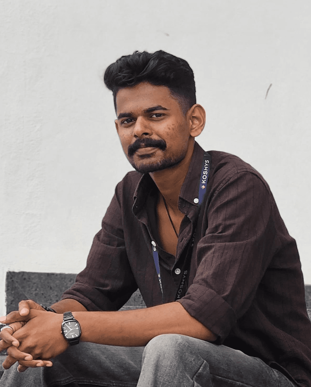 Portrait of portfolio creator