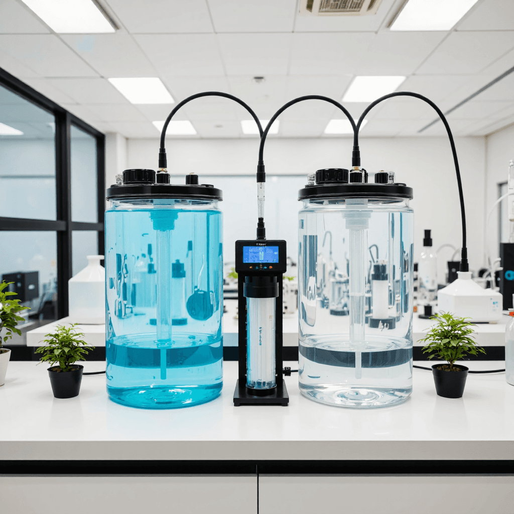 product photography of membrane filtration system