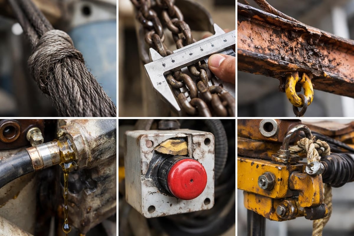 Common LOLER inspection defects