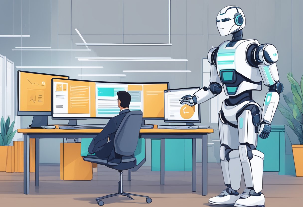 AI algorithms scan resumes and conduct interviews autonomously, revolutionizing the recruitment process