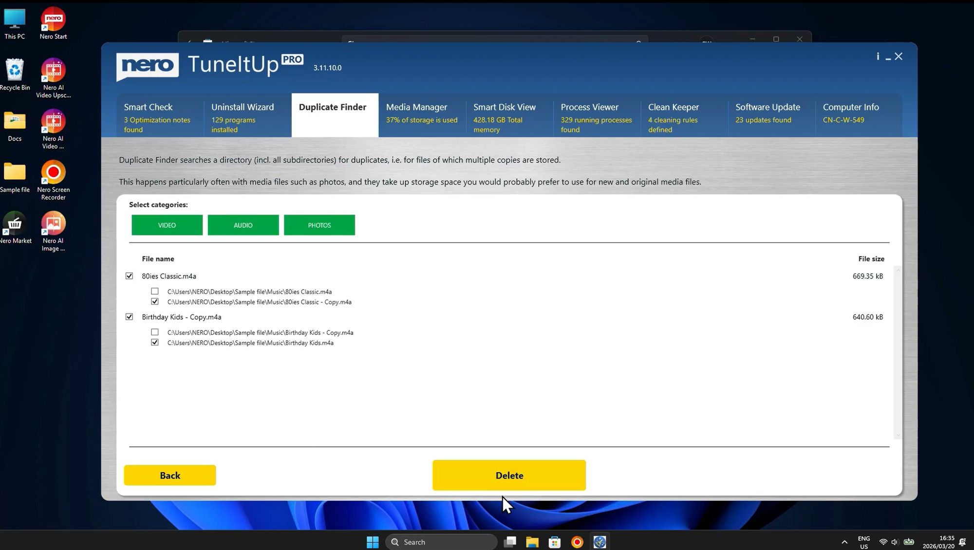 Duplicate File Finder Tool