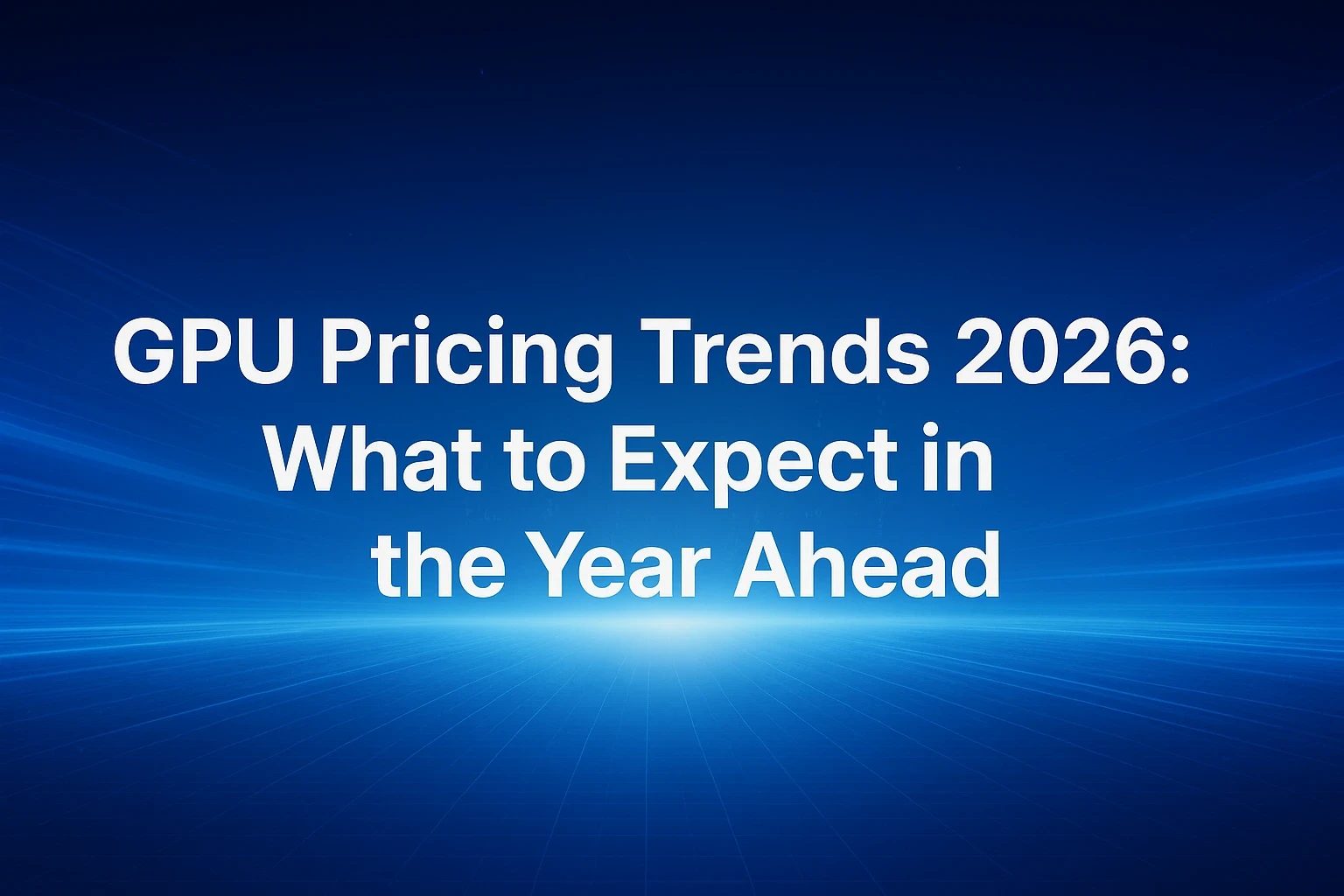 GPU Pricing Trends