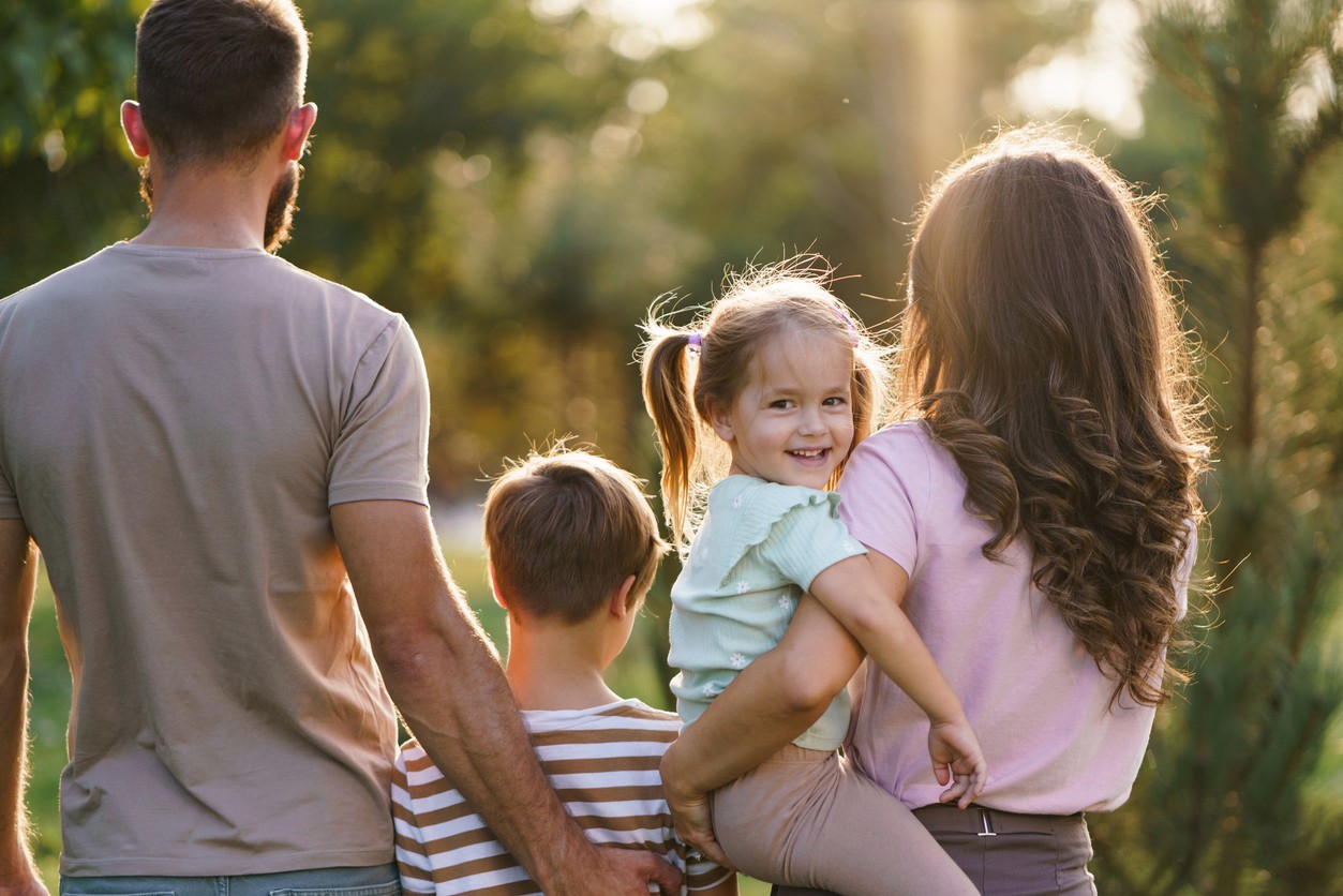 A young family