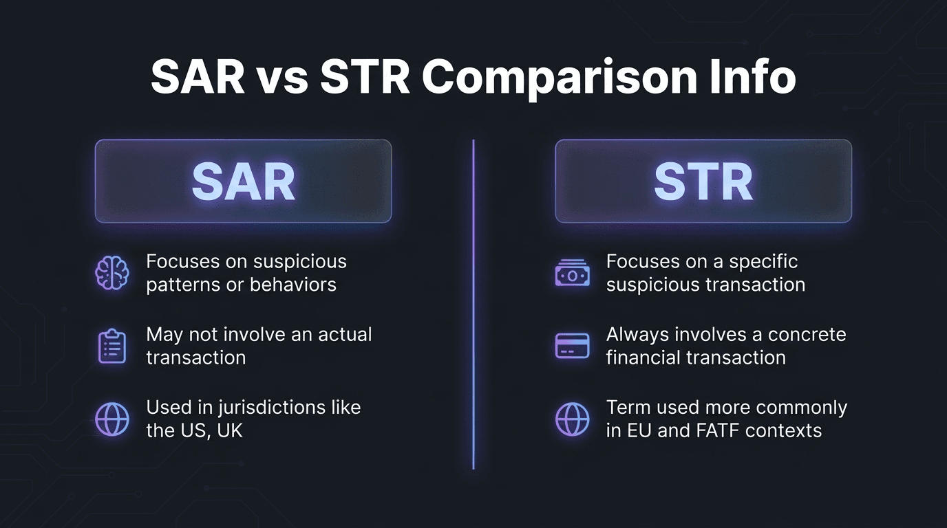 STR vs. SAR: