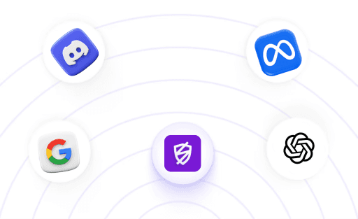 Logos of tools outward, illustrating easy integration with no engineering required.